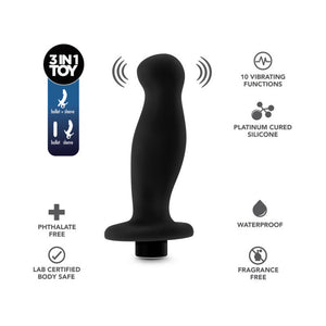 Silicone Rechargeable Vibrating Prostate Massager 02