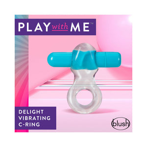 Delight Vibrating C-Ring Blue