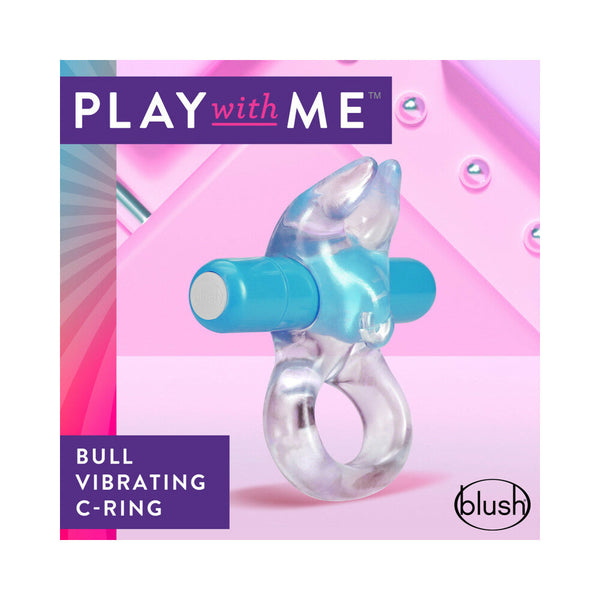 Bull Vibrating C-Ring Blue