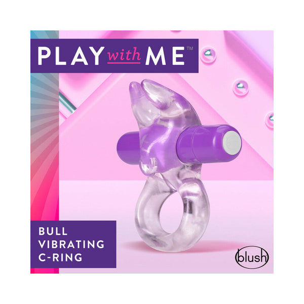 Bull Vibrating C-Ring Purple