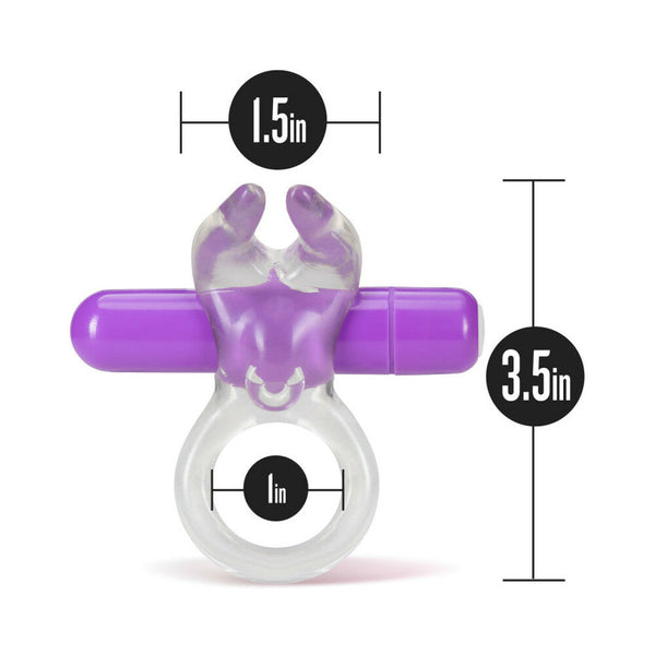 Bull Vibrating C-Ring Purple