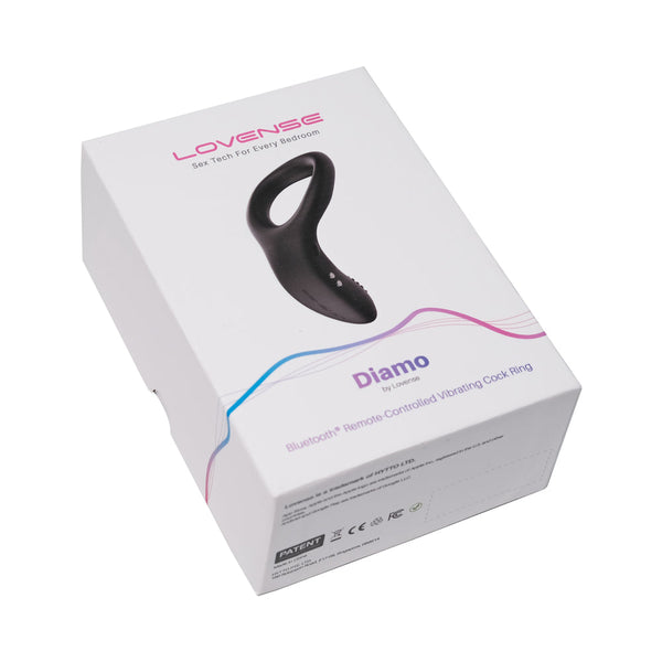 Diamo Bluetooth Remote-Controlled Vibrating Cockring