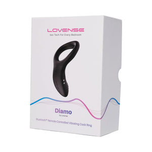 Diamo Bluetooth Remote-Controlled Vibrating Cockring