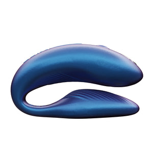 Chorus Rechargeable Remote-Controlled Silicone Couples Vibrator Cosmic Blue
