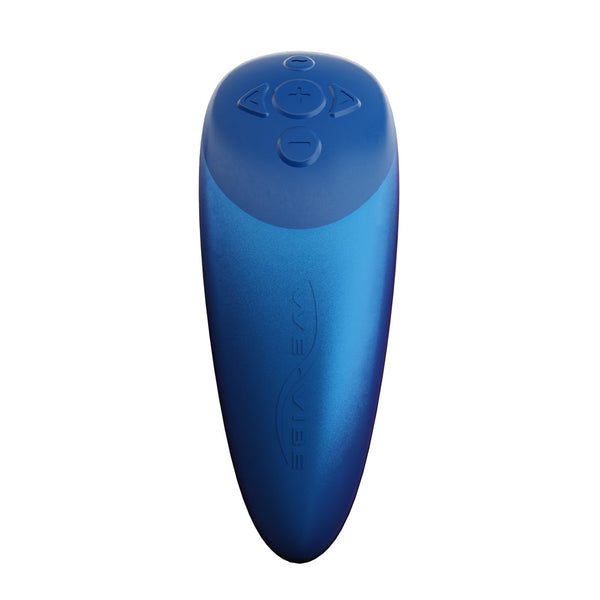 Chorus Rechargeable Remote-Controlled Silicone Couples Vibrator Cosmic Blue