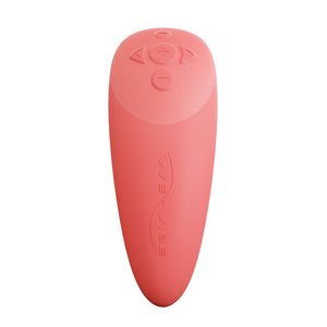 Chorus Rechargeable Remote-Controlled Silicone Couples Vibrator Crave Coral