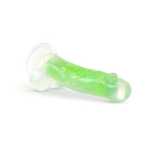 Blush Neo Elite Glow in the Dark Viper 7 in. Dual-Density Dildo Neon Green