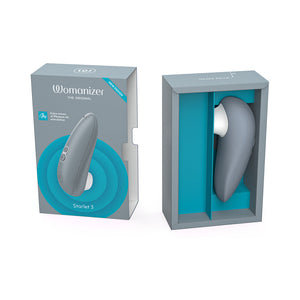 Starlet 3 Rechargeable Silicone Compact Pleasure Air Clitoral Stimulator Gray
