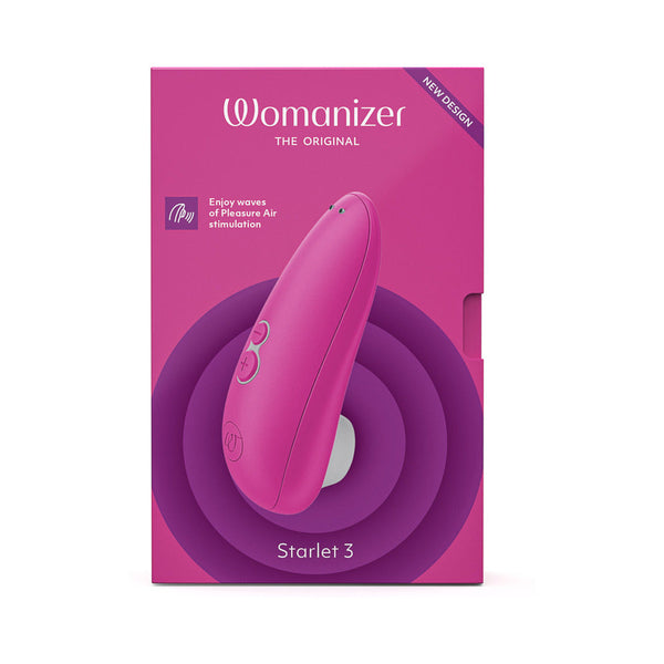 Starlet 3 Rechargeable Silicone Compact Pleasure Air Clitoral Stimulator Pink