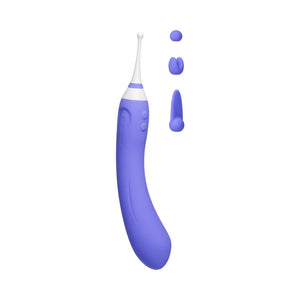 Hyphy Bluetooth Remote-Controlled Dual-End Vibrator Clitoral and G-Spot Stimulator