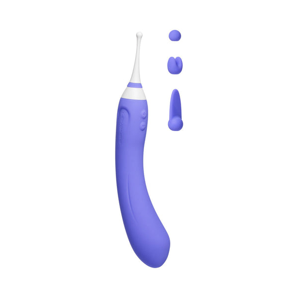 Hyphy Bluetooth Remote-Controlled Dual-End Vibrator Clitoral and G-Spot Stimulator