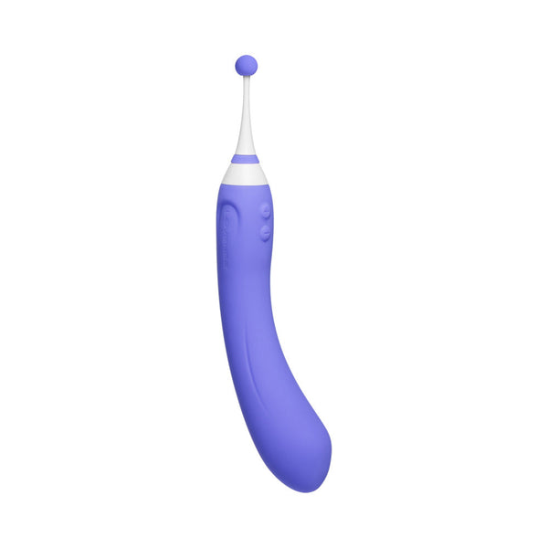 Hyphy Bluetooth Remote-Controlled Dual-End Vibrator Clitoral and G-Spot Stimulator