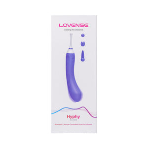Hyphy Bluetooth Remote-Controlled Dual-End Vibrator Clitoral and G-Spot Stimulator