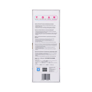 Hyphy Bluetooth Remote-Controlled Dual-End Vibrator Clitoral and G-Spot Stimulator