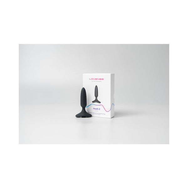 Hush 2 Bluetooth Remote-Controlled Vibrating Butt Plug XS 1 in.