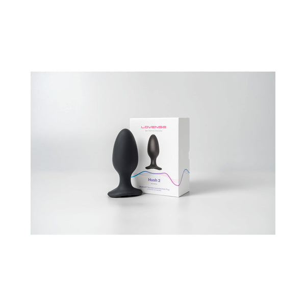 Hush 2 Bluetooth Remote-Controlled Vibrating Butt Plug L 2.25 in.