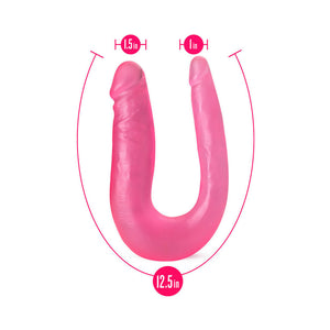 Sweet Double Dildo 12.5 in. Pink