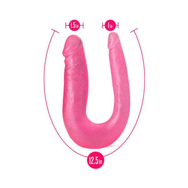 Sweet Double Dildo 12.5 in. Pink