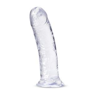 Plus Roar n'' Ride 8 in. Dildo with Suction Cup Clear
