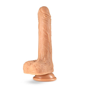 Dr. Grey Remote-Controlled 7 in. Thumping Dildo with Balls Beige