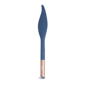 The Feather Vibrating Tickler Silicone Blue