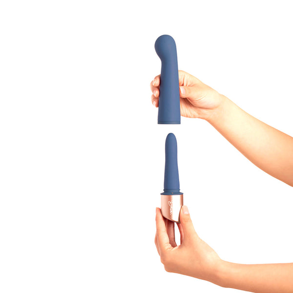 The Couple G-Spot and Bullet Massager Silicone Blue
