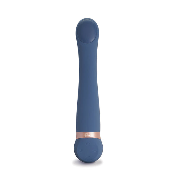 The Hot & Cold Temperature-Changing G-Spot Massager Silicone Blue