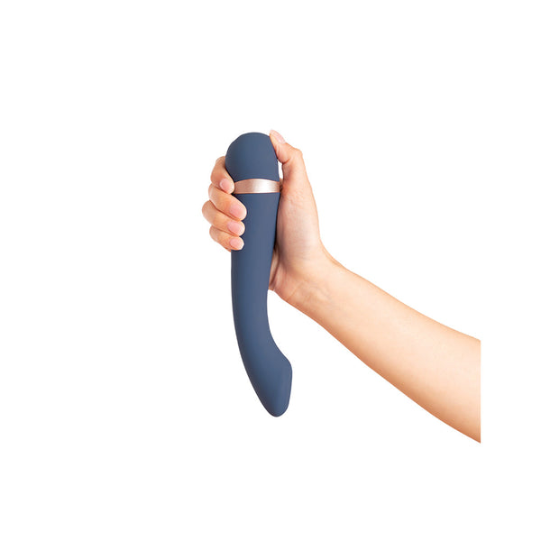 The Hot & Cold Temperature-Changing G-Spot Massager Silicone Blue