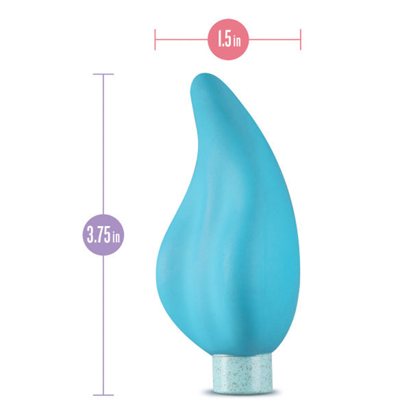 Eco Caress Bullet Vibrator and Sleeve Aqua
