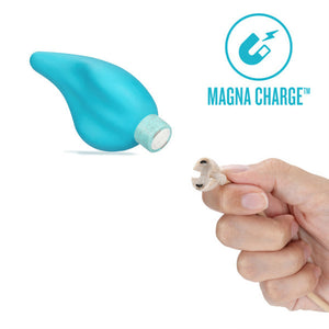 Eco Caress Bullet Vibrator and Sleeve Aqua