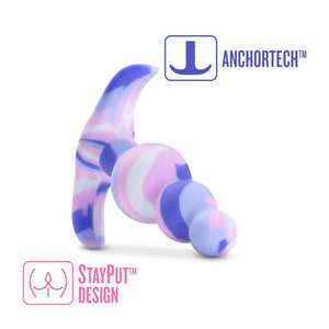 Twilight Silicone Anal Plug Blue