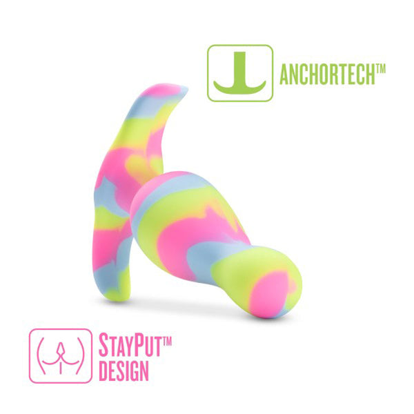 Kaleido Silicone Anal Plug Lime