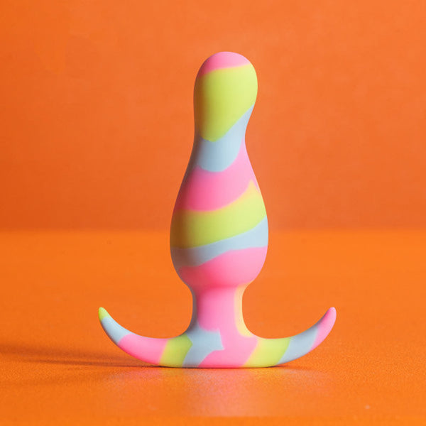 Kaleido Silicone Anal Plug Lime