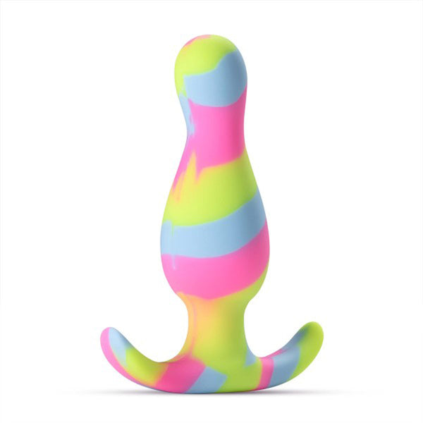 Kaleido Silicone Anal Plug Lime