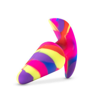 Free Spirit Silicone Vibrating Anal Plug Scarlet