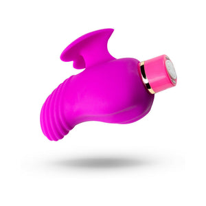 Erotic AF Rechargeable Silicone Mini Vibrator Plum