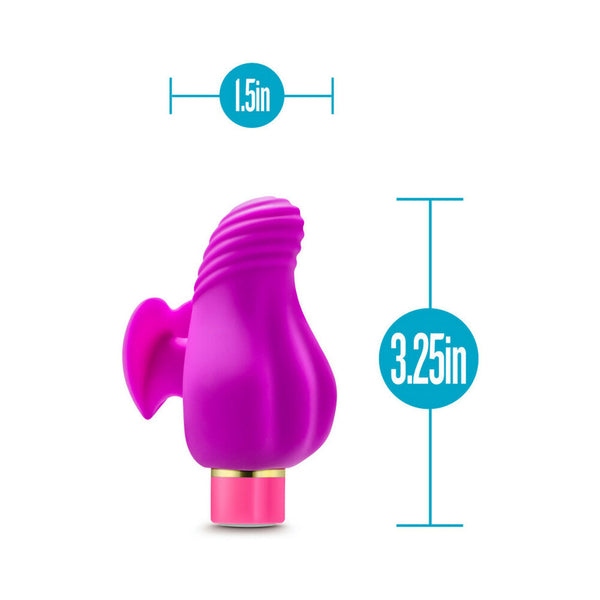 Erotic AF Rechargeable Silicone Mini Vibrator Plum