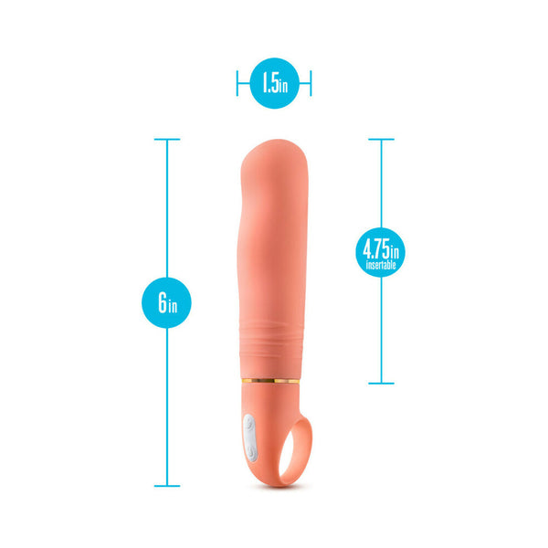 Smokin'' AF Silicone Vibrator Coral