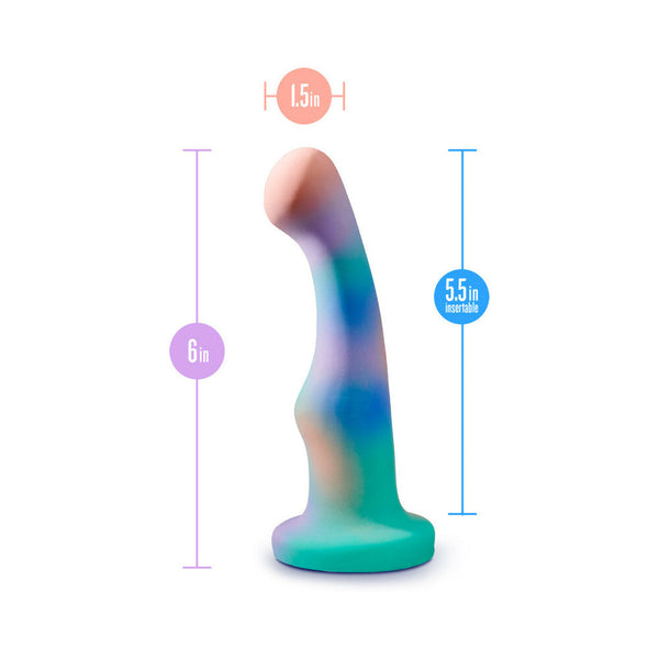 Opal Dreams 6 in. Silicone Dildo Aqua