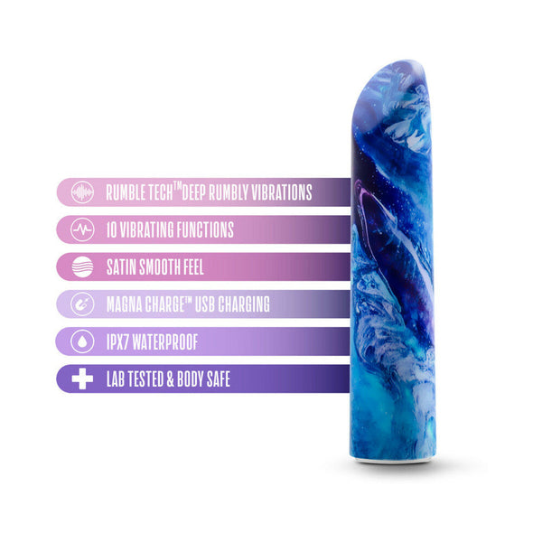 Mesmerize Power Vibe Rechargeable Bullet Azure