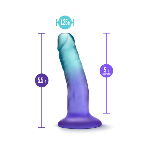 Morning Dew 5 in. Dildo Sapphire