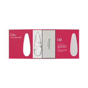 x Marilyn Monroe Classic 2 Special Edition Pleasure Air Clitoral Stimulator White Marble