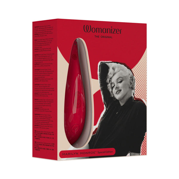 x Marilyn Monroe Classic 2 Special Edition Pleasure Air Clitoral Stimulator Vivid Red
