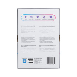 Hush 2 Bluetooth Remote-Controlled Vibrating Butt Plug M 1.75 in.