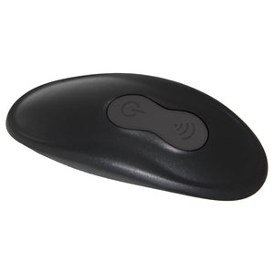 Playboy Triple Play Vibrating Cockring with Stimulator Black