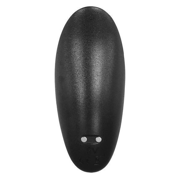 Playboy Triple Play Vibrating Cockring with Stimulator Black