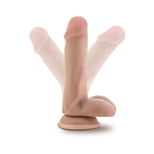Dr. Jeffrey 6.5 in. Dildo with Balls Beige