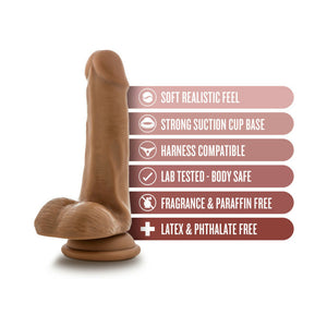 Dr. Jeffrey 6.5 in. Dildo with Balls Tan