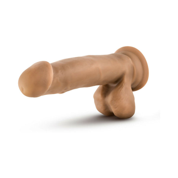 Dr. Mark 7 in. Dildo with Balls Tan