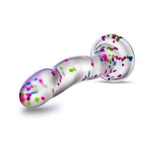 Hanky Panky 7.5 in. Glow-in-the-Dark Silicone Confetti Dildo